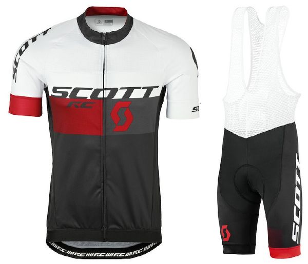 Conjuntos de camisa de ciclismo conjuntos de camisa de ciclismo scott equipe conjunto roupas verão mtb bicicleta roupas uniforme maillot ropa ciclismo terno 240327