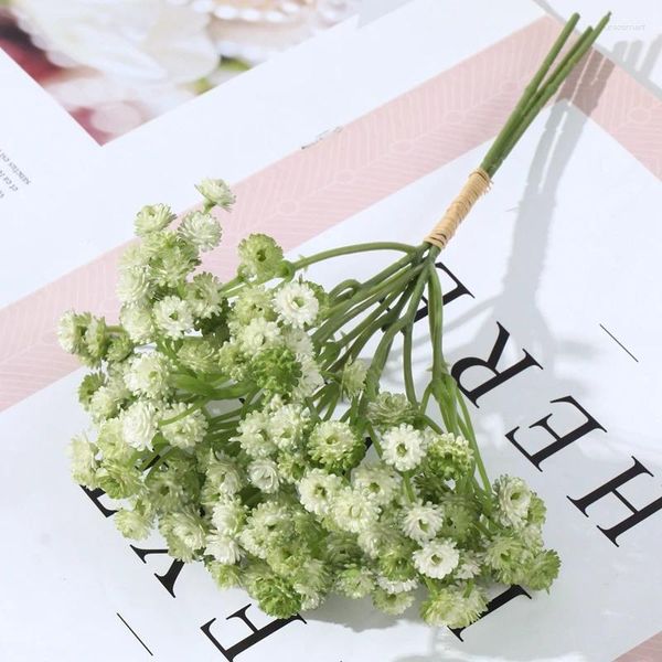 Fiori decorativi Vaniglia Spike Fiore artificiale Lavanda stellata per la casa Pianta all'ingrosso Decorazione della parete Bouquet Vaso fai da te Casa