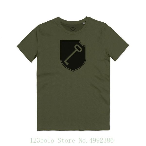 Magliette da uomo Maglietta Leibstandarte K ? Nigstiger Tiger 2 Ardenne 1 Panzer Division T Shirt Moda Gioventù Woyouth'S T Shirt 230426