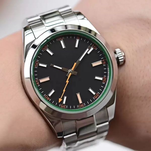 Relógio masculino funções v3 ouro 41mm designer u1 resistente à água aço inoxidável montre de luxo estilo clássico masculino 2813 mecânico automático presidente desinger relógio l591