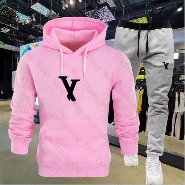 Designer tracksuit mulheres rosa luxo homens sweatsuit clássico moda bolso correndo casual roupas femininas roupas calças jaqueta duas peças conjunto mulheres terno esportivo