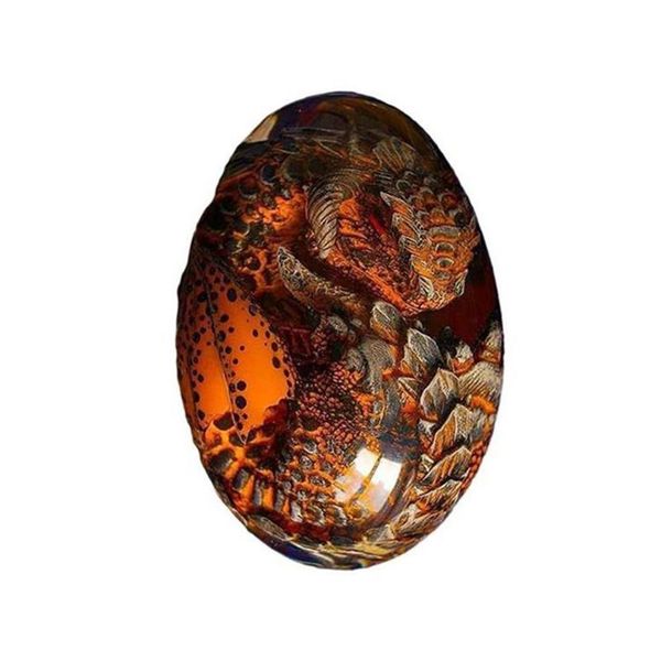 Lâmpadas de mesa Lava Dragon Egg bonito e personalizado elaborado presente de férias portátil Lóteses finas de trabalho299b