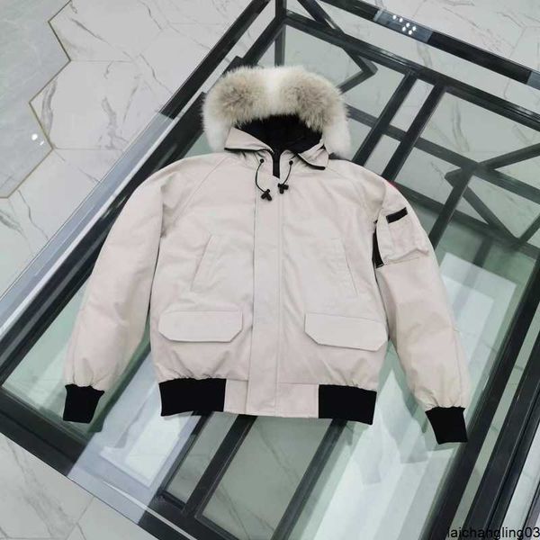 Jaquetas masculinas Designer Mens Canadian Gooses Jaqueta Inverno Down Top Moda Parka Impermeável À Prova de Vento Premium Tecido Grosso Capepdsew1u0