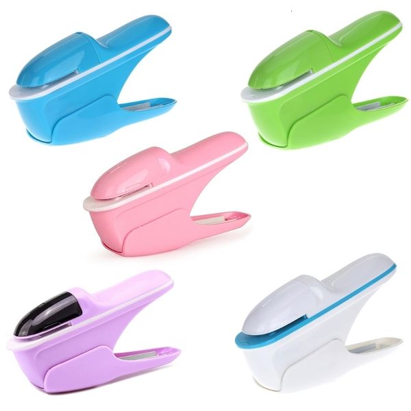 Staplers 1pcs No Gnails Stapling Machine Mini Милая книга бездушная бумага без основного продукта 230425