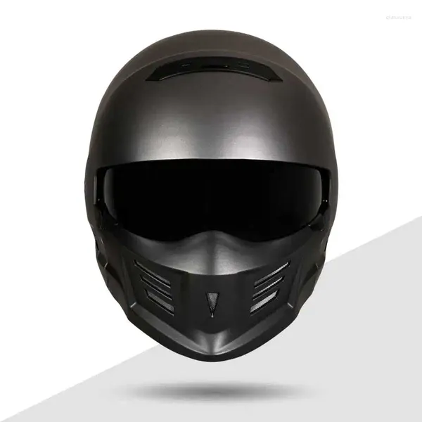 Capacetes de motocicleta KEAZ Open Full Face Modular Máscara Destacável Moto Scorpion Capacete ECE DOT Certificação Racing Street