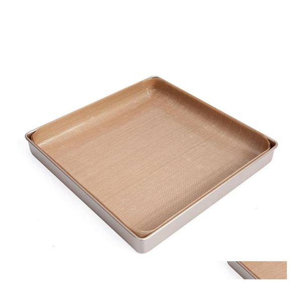 Utensili per pasticceria da forno 40X60 cm 10 pezzi / set Tappetino per carta oleata Tela cerata antiaderente Panno in tessuto resistente alle alte temperature Carta per olio da forno Dh0579 Dhk9Q