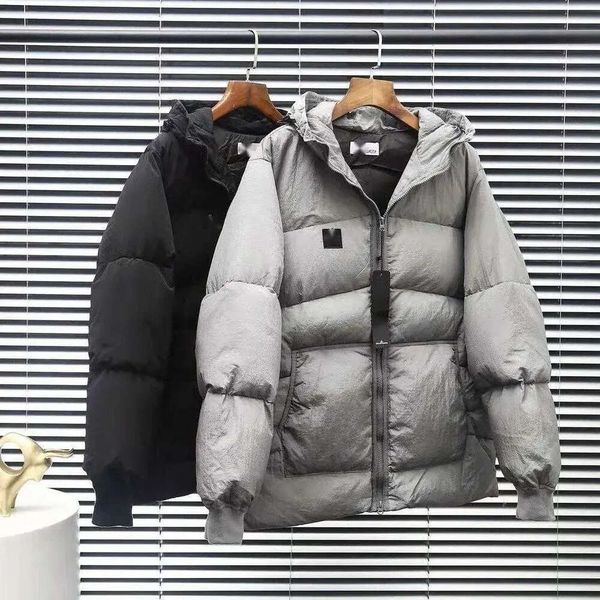 Vape Designer Schön aussehendes Outdoor-Abzeichen mit Reißverschluss, Hemdjacke, lockerer Stil, Herbst-Winter-Herren-Top, tragbar, High Street, Stones Island-Kleidung