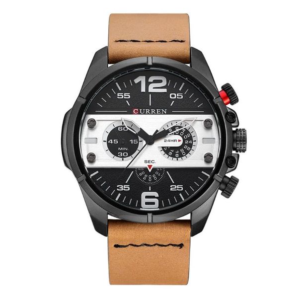 Principais relógios de pulso Top Brand Quartz Watch Men Sport Moda Casual Strap Macho Male Bracelet Bracelet Clock Dropship