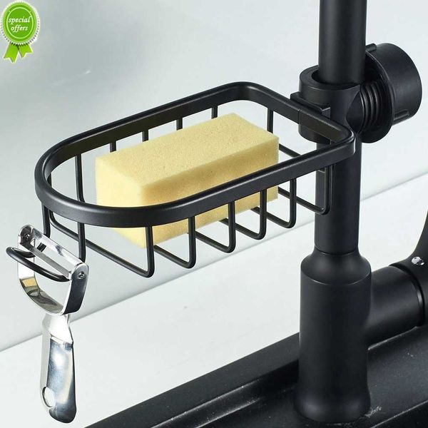 Verstellbare Küchenspüle Wasserhahn Rack Badezimmer Dusche Regal Lappen Schwamm Lagerregal für Shampoo Seife Organizer Halter