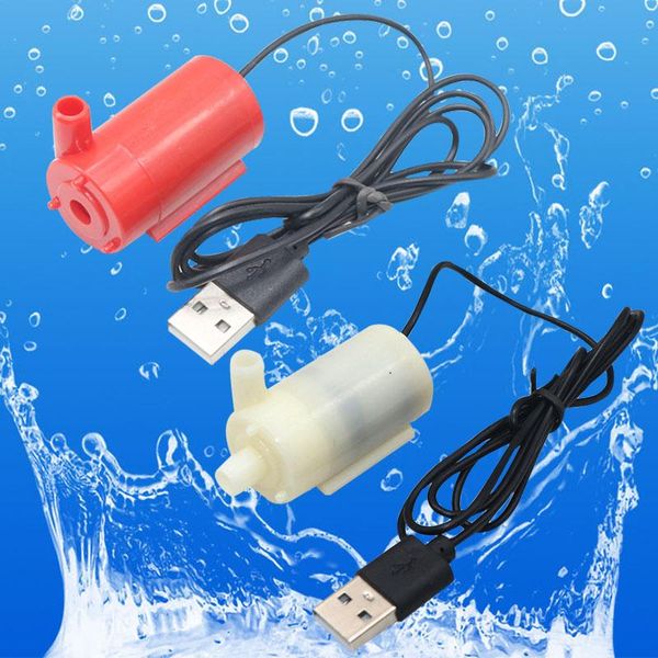 Parti 10 Pz DC 3 V 5 V 6 V Pompa sommergibile Micro sommergibile e anfibio Pompa motore DC Pompa acqua 3/4,5 V 3 L/H Supporto Drop Shipping