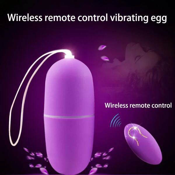 EggsBullets Controle Remoto Sem Fio Ovos Vibratórios Estimulador de Clitóris Poderoso Masturbação Brinquedos Sexuais Para Mulher Vibrador Aldult 18 Produtos 231124