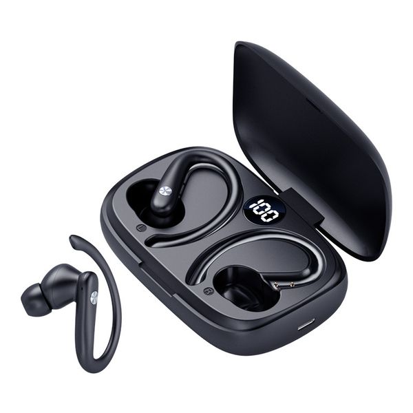 T30S Wireless Bluetooth Auricolare Bluetooth Oread Sport Abbassanti Forte per le orecchie comodi Indossando Affiolo impermeabile con display di alimentazione