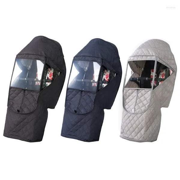 Parti di passeggino Versatile Cover di pioggia Versatile Le protezioni affidabili per le passeggiate invernali resistenti resistenti alle intemperie per le passeggiate invernali