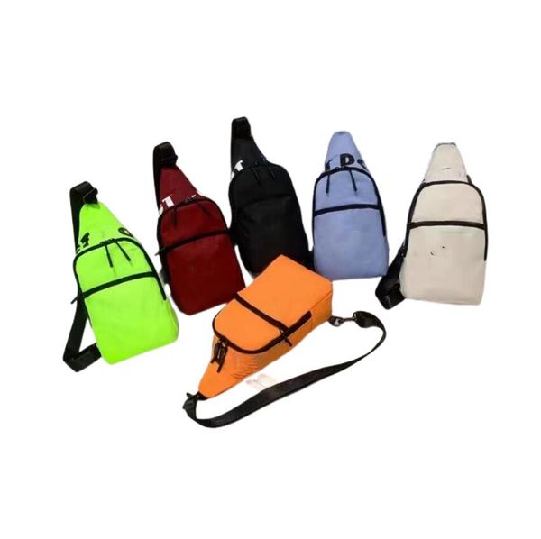 Borsa a tracolla di design Luxury Women Men Travel Sports Outdoor Sling Chest Bags Pack Borsa a tracolla in tela di moda