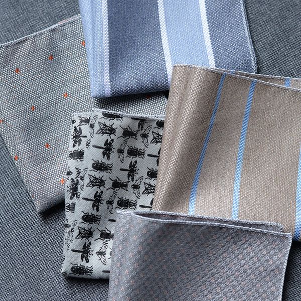 Pocket Square Handkerchief de qualidade de traje masculino