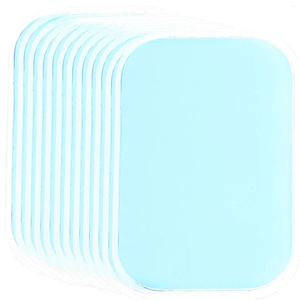 Supporto per la vita Stimolatore addominali Cuscinetti in gel Toner Bha Trainer Foglio sostitutivo Idrogel Fitness Pad Adesivo per massaggio Colla