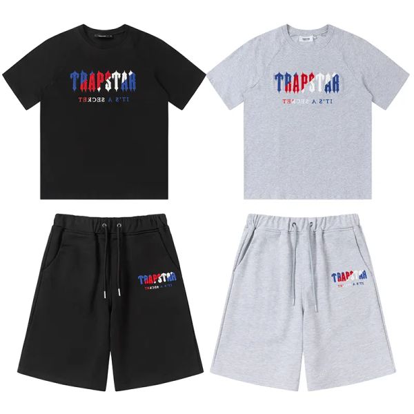 Testes masculinos Moda Moda Treno Casual Shorts T Camisetas Toalhas de Towel Feminino Tootes Mumalhões Menina de Sweats Men Sets Hip Hop Street Style