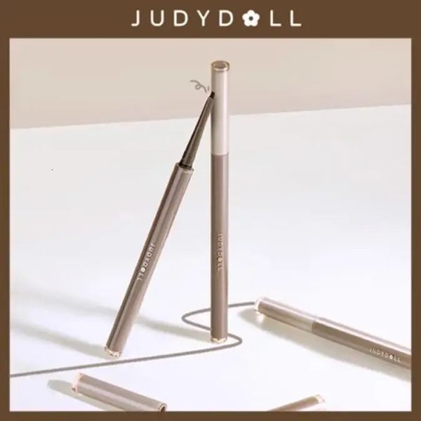 Combinação de sombra / delineador Judydoll Precision Depiction Delineador em gel Lápis suave à prova d'água Anti-arranhões Delineador marrom sem manchas de longa duração 231124