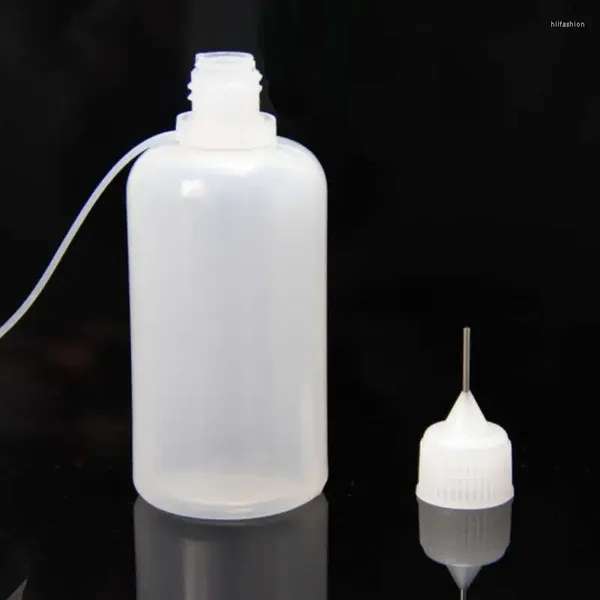 Garrafas de armazenamento de alta qualidade gota versátil ponta de agulha à prova de vazamento conta-gotas à prova de crianças para líquidos duráveis