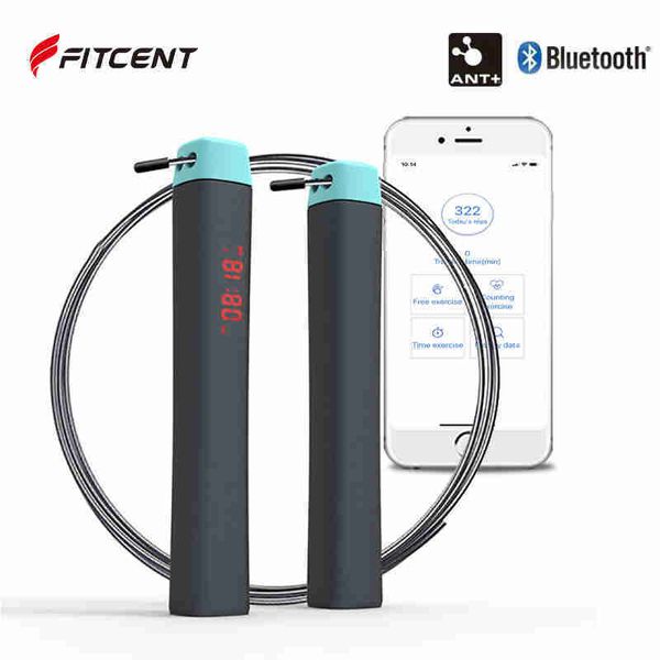 Atlama Halatları Bluetooth Akıllı Jumpe Halat Saya ve Kalori Şarj Edilebilir Gym ile Atlama Kadın ve Erkekler İçin Atlama ROAP Yetişkin P230425