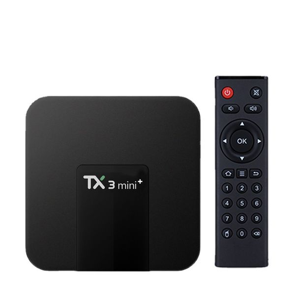 TX3 Mini+ Smart TV Box Android Android 11 2GB RAM/16GB ROM Amlogic S905W2 Quad Core 64 Bit 2.4G/5G WiFi Smart 4K TV Box