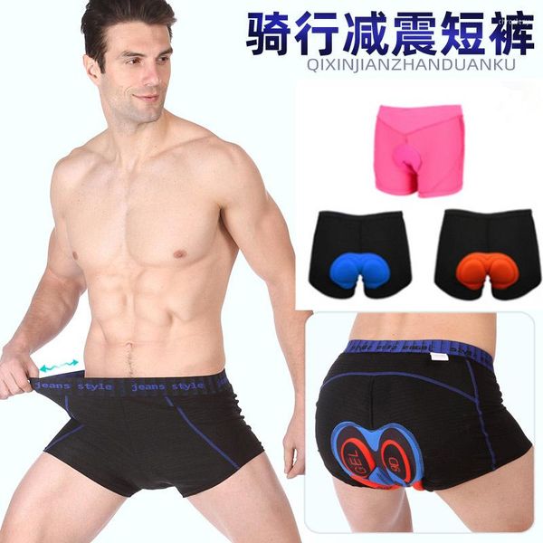 Poltas de atualização de ciclismo de ciclismo Pro 3d Gel Pad Mountain Bike mtb shorts de choque à prova de choque de bicicleta respirável