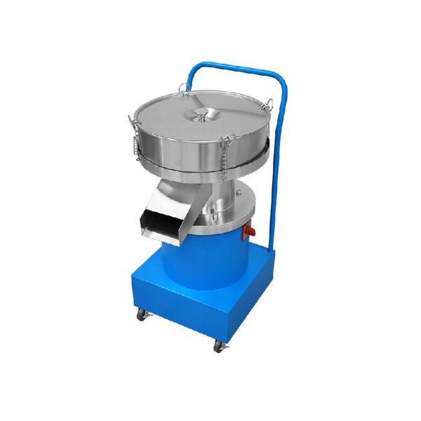 Máquina de triagem de vibração Pequena máquina de peneira em pó Sifter Shaker Screening Tela de farinha de trigo