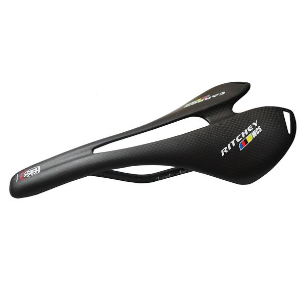 Selle per bici 3Kultralight Selle full Carbon Bicicletta vtt sedile da corsa Wave Road per uomo sans ciclismo Tappetino per bici Spare Par 230425