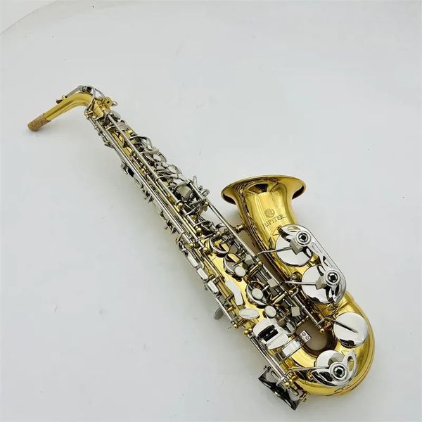 Instrumento profissional Júpiter JAS-720-GN Eb Saxofone alto Laca de latão Banda Sax de alta qualidade com estojo Frete grátis.