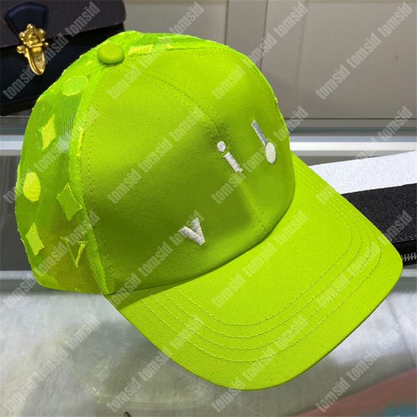 Cap de bola de bola de homens luxurys Baseball Cap Moda feminina Ajustável Sun Sun Hat Letters Casual Designers Chapéus Gorras