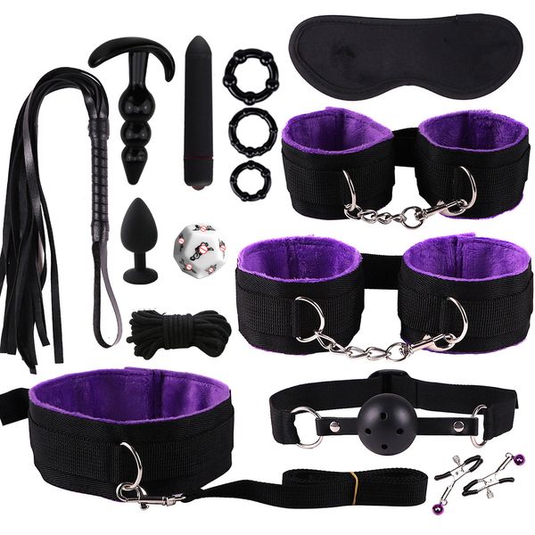 Giocattoli per adulti giocattoli sexy per coppie adulti 18 Sex toy sexyshop accessori erotici bondage gear manette per sessione Anelli per pene Plug anale 230426