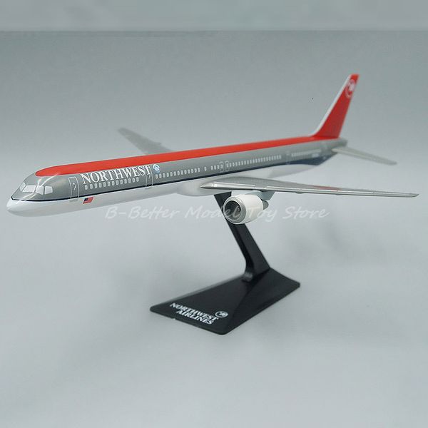 Aircraft Modle 1 200 Aircraft Model Toy Boeing 757-300 Northwest Replica Collector Edition 230426