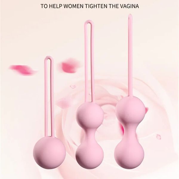 Eggsbullets bolas vaginais vibrador para mulheres seguro bola de silicone vagina apertar máquina de exercício brinquedos sexy ben wa produtos eróticos amor 231124