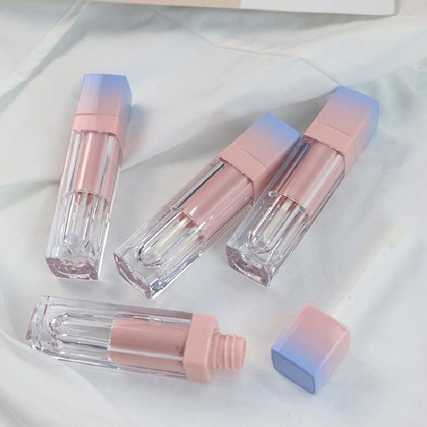 Aufbewahrungsflaschen Hochwertiges individuelles Logo Großhandel Machen Sie Ihre eigene Make-up-Marke 5 ml leere Lipgloss-Tube DIY Lipgloss-Behälter