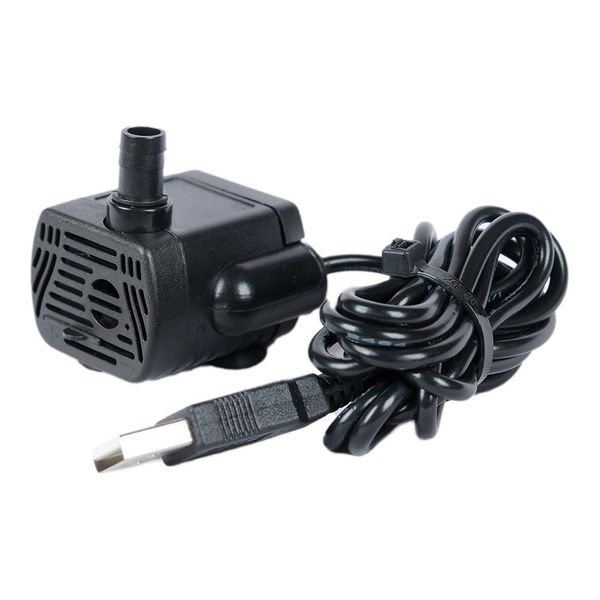 Pumpen Ultraleise Mini-Bürstenlose USB-Wasserpumpe 3W Tauchbrunnen Aquarium Zirkulierende Solarwasserpumpe für Tierfutterspender