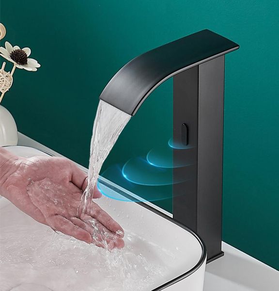 Smart Sensor Waterfall Basin Faucet Sensore Automatico RUSET TACCHINE BASINE CRANE CRANE2569444