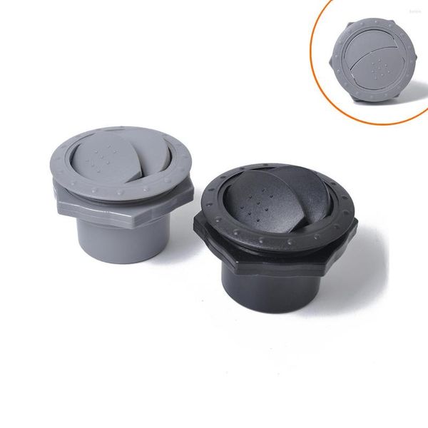 All Terrain Wheels 1Pcs ABS 60mm Vent Air Outlet Rotating Interior Round Ceiling For Car RV AT V A/C Conditioner