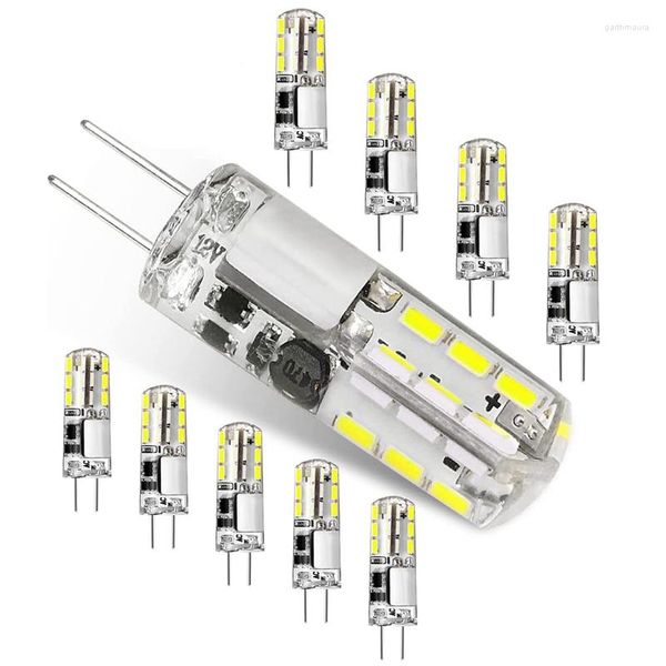 Lâmpadas LED 12 V 1,5 W Sem reposição de lâmpada de base G4 piscando por 20 halogênio 10pcsled