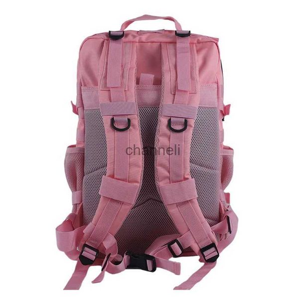 Pacotes de mochila 25L / 45L Homens Mochila Tática Militar Exército Molle Assault Bag Mulheres Vermelho Rosa Camping Caminhadas Caça Acessórios Mochilas YQ231127