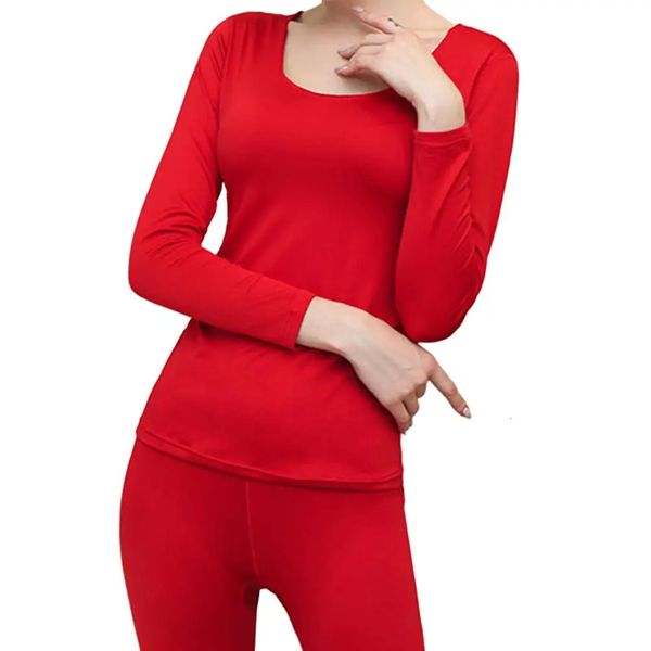 Damen-Thermounterwäsche, nahtloses Fleece-Thermounterwäsche-Damen-2-teiliges Pyjama-Set, Haut/Hellrosa/Rot/Dunkelviolett/Helllila/Schwarz, S 3XL 231127