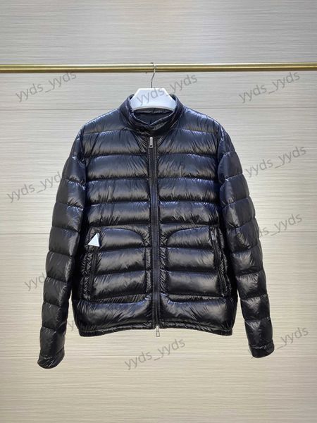 Parkas masculinas 2023 novo outono e inverno com gola alta jaqueta masculina leve quente 90% pato branco para baixo casaco preto de alta qualidade top T231127