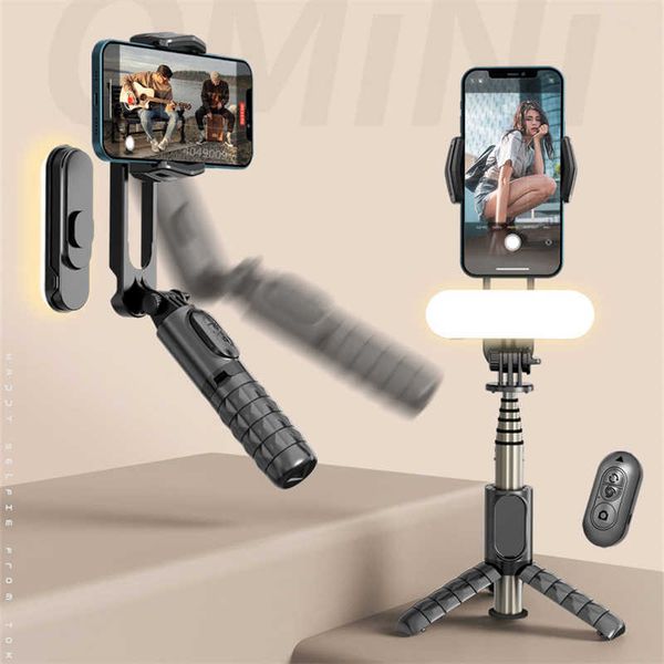 Stative COOL DIER Handheld Gimbal Stabilizer Smartphone Bluetooth Handheld Stabilizer mit Stativ Selfie Stick Folding Gimbal für J230427