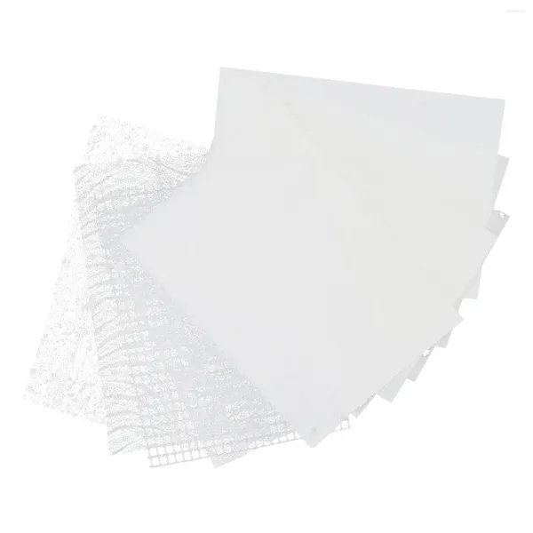 Garrafas de armazenamento O pacote Scrapbook Materiais Artesanato Suprimentos Colagem Decoração Base Envoltório de papel