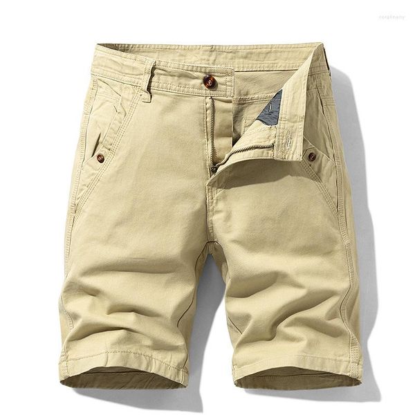 Shorts masculinos Boys Khaki Green Beleches Homens de carga de verão PLUS TAMANHO DE TRABALHO SPORTS Sportswear Casual Casual calças curtas