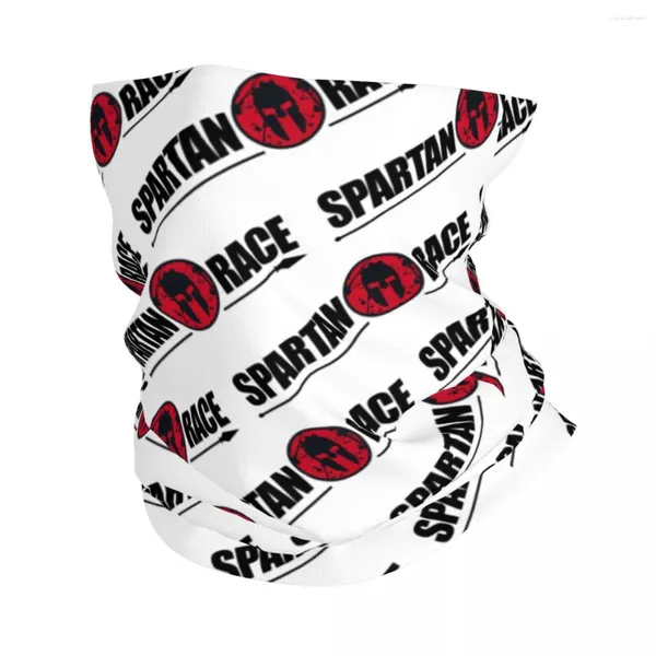 Berets Sparta Spirit Spartan Race Bandana Pescoço Polaina À Prova de Vento Rosto Lenço Capa Mulheres Homens Headwear Tubo Balaclava