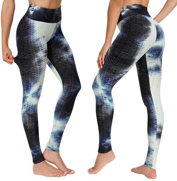 Active Pants Herren Yoga 3xl Leggings mit hoher Taille Lauftaschen Damen Workout Bauch Sport Leopard Print Flare