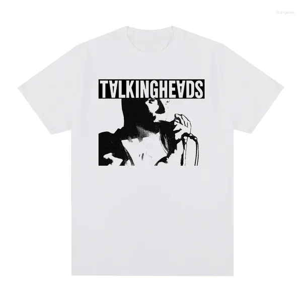 Erkek Tişörtleri Beni Aranın Aranın Talking Heads Vintage T-Shirt Cmbyn Elio Oliver Tatlı Aşk Pamuk Erkek Gömlek Tee Tshirt Kadınlar