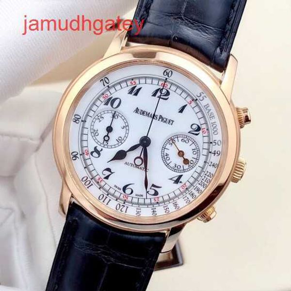 Ap Swiss Luxury Watch Orologio da uomo meccanico automatico in oro rosa 18 carati 26100or Goods