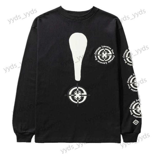 Sudaderas con capucha para hombre Sudaderas Frog Drift Fashion Streetwear High Street Oversize Loose TARGET LS TEE Espuma impresa camiseta de manga larga para hombres T231127