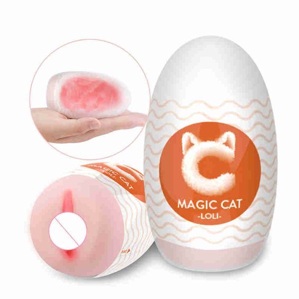 12 Stile maschio giocattolo del sesso Uova Aeroplano Tazza Realistico Vagina Magic Cat figa tascabile Giocattoli del sesso Ingrandisci Il giocattolo per adulti